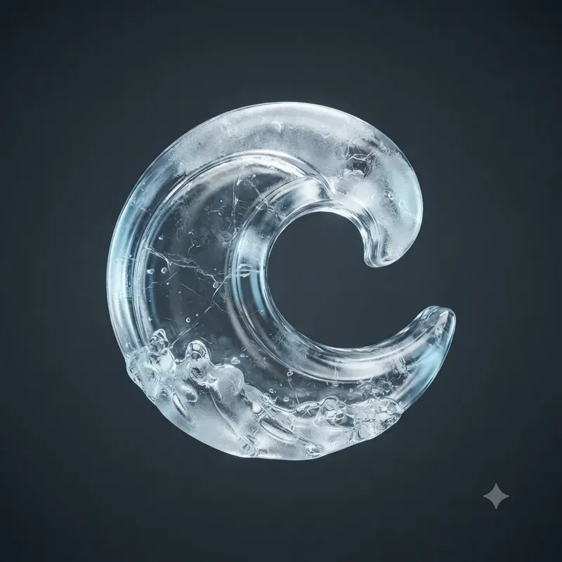 3D Ice Logos Realistic