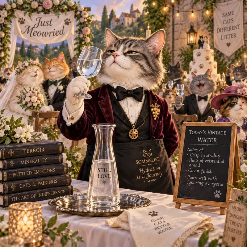 Cat Wedding Chaos