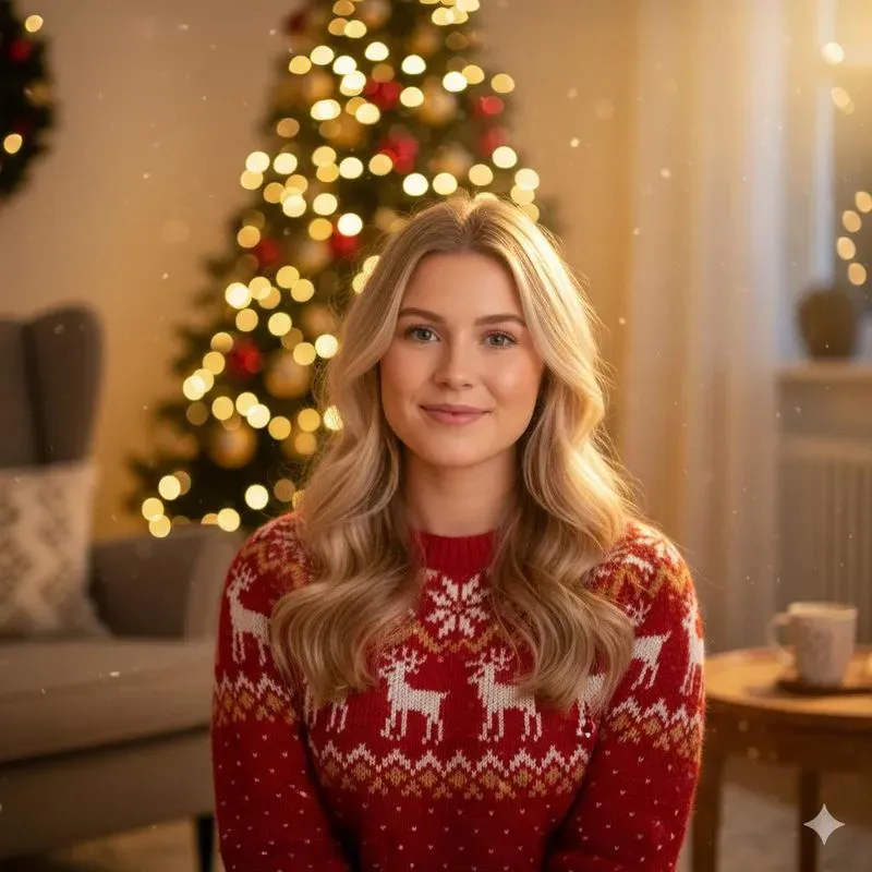 Professional Christmas Portrait Photos