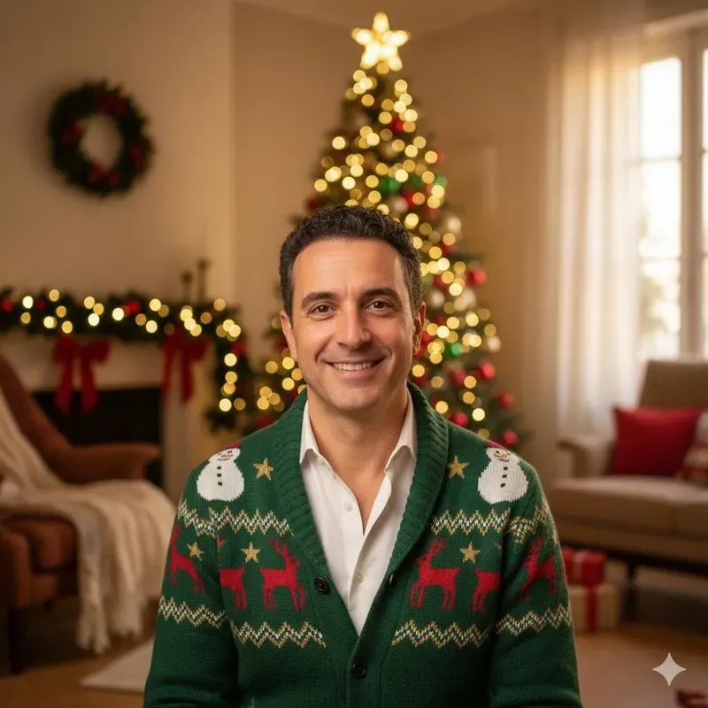 Professional Christmas Portrait Photos