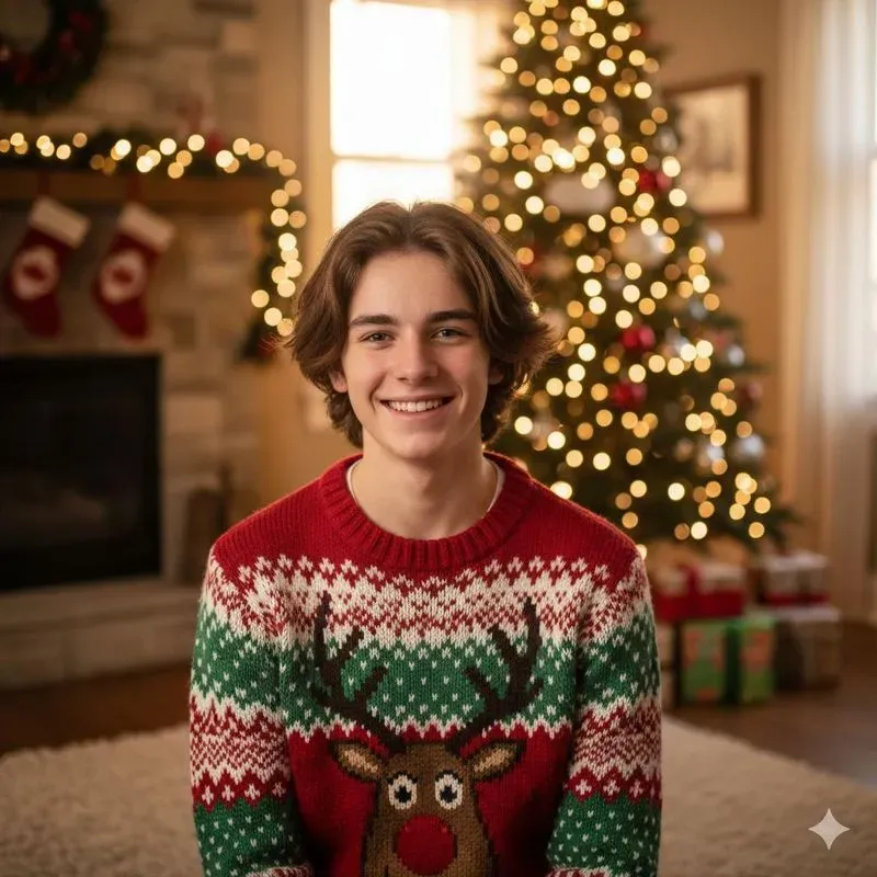 Professional Christmas Portrait Photos