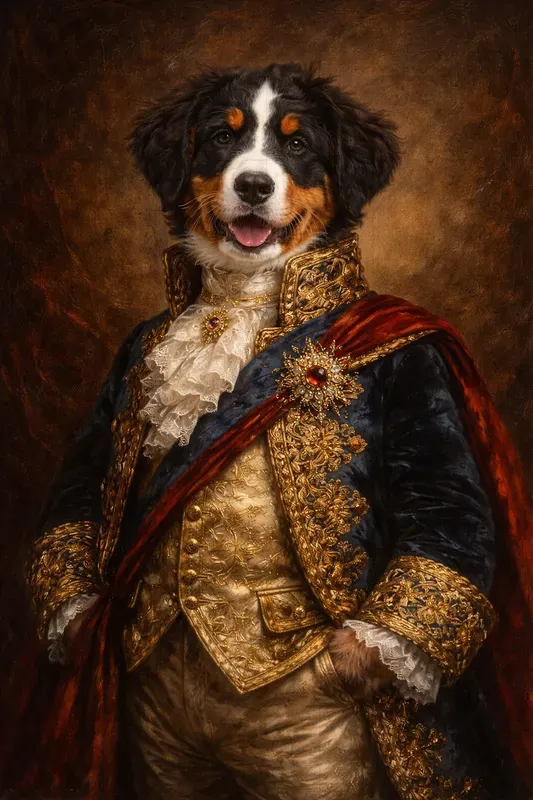 Custom Royal Pet Portraits