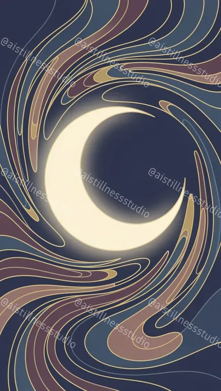 Liquid Psychedelic Line Illustrations