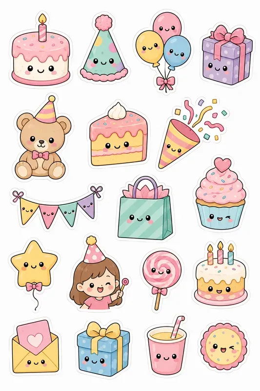 Cute Occasion Sticker Generator