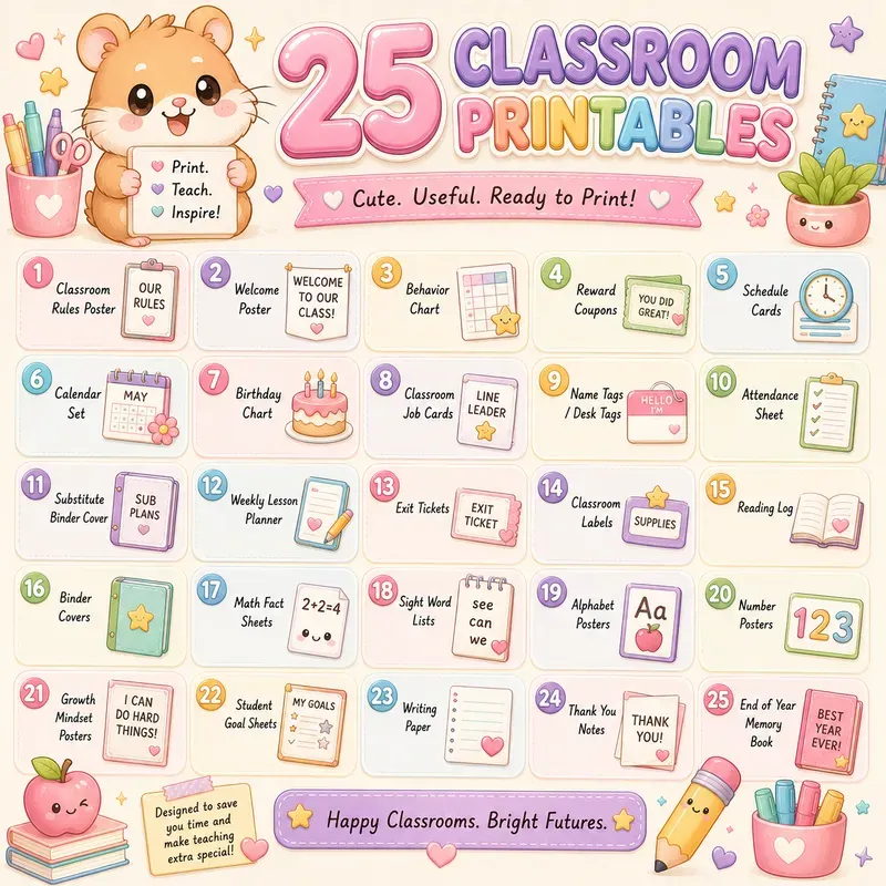 Cute Pastel Infographic Packs