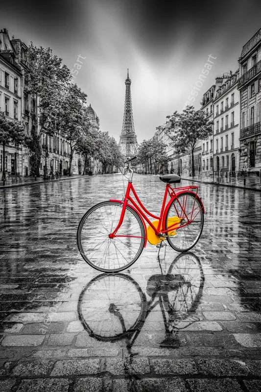 Selective Color Landscape Wall Art
