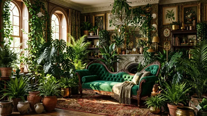Maximalist Urban Jungle Interior Masters