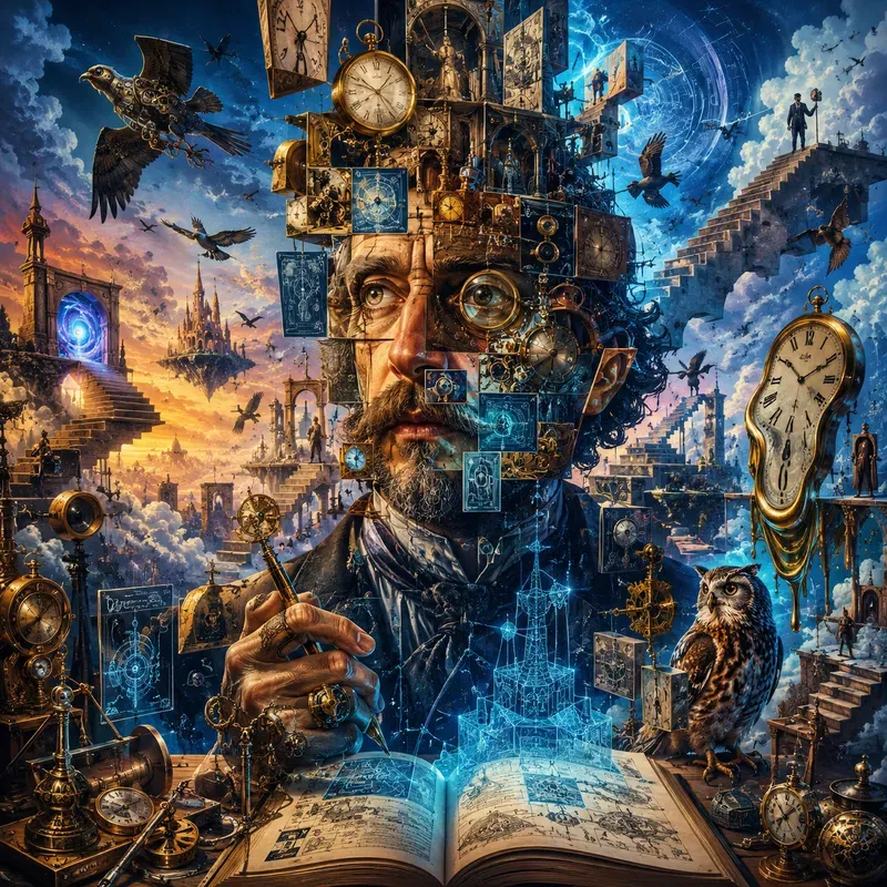 Surreal Dreamscape Portraits