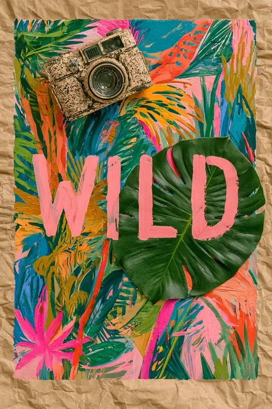 Painted Paper Diorama Poster Art