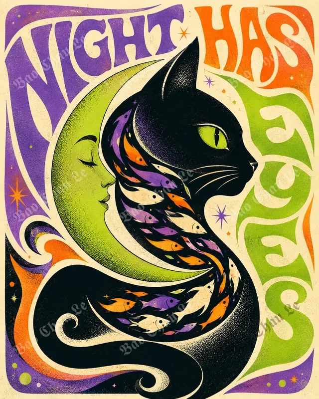 Retro Rebus Fusion Posters