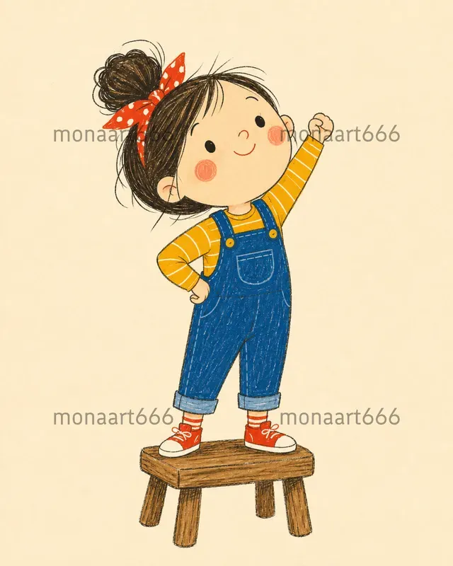 Whimsical Cozy Chibi Illustrations