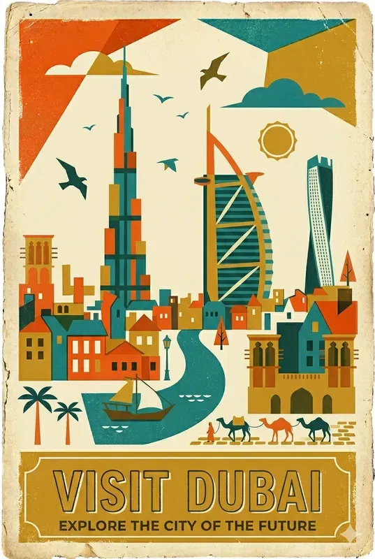 Retro Travel Posters