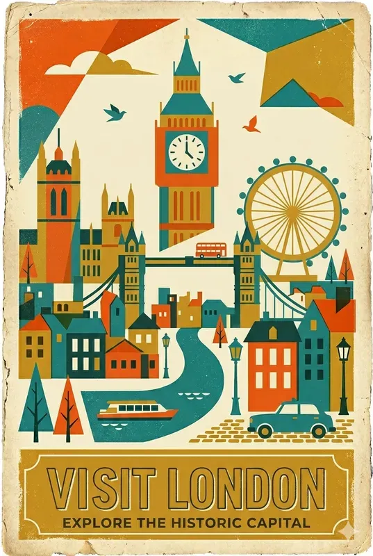 Retro Travel Posters