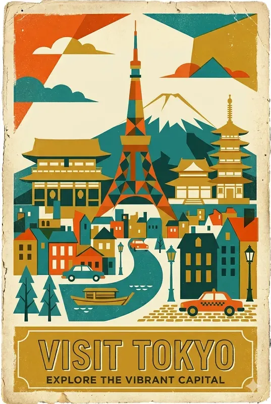 Retro Travel Posters