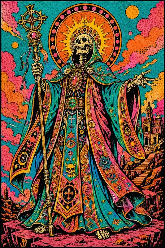 Vintage Psychedelic Comic Art