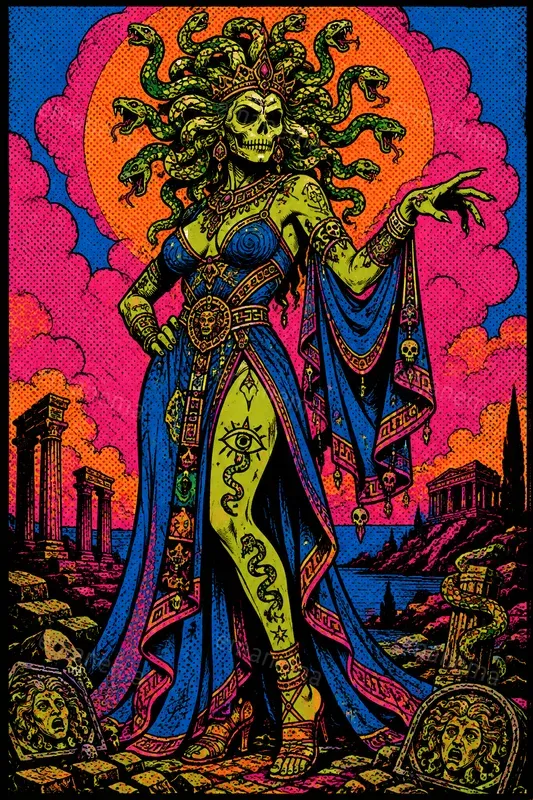 Vintage Psychedelic Comic Art