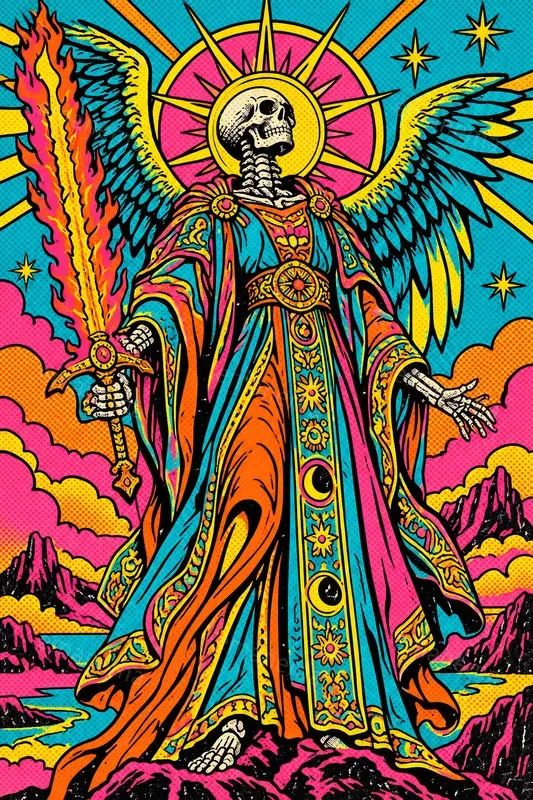 Vintage Psychedelic Comic Art