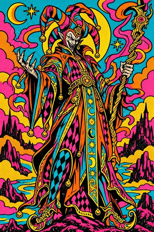 Vintage Psychedelic Comic Art