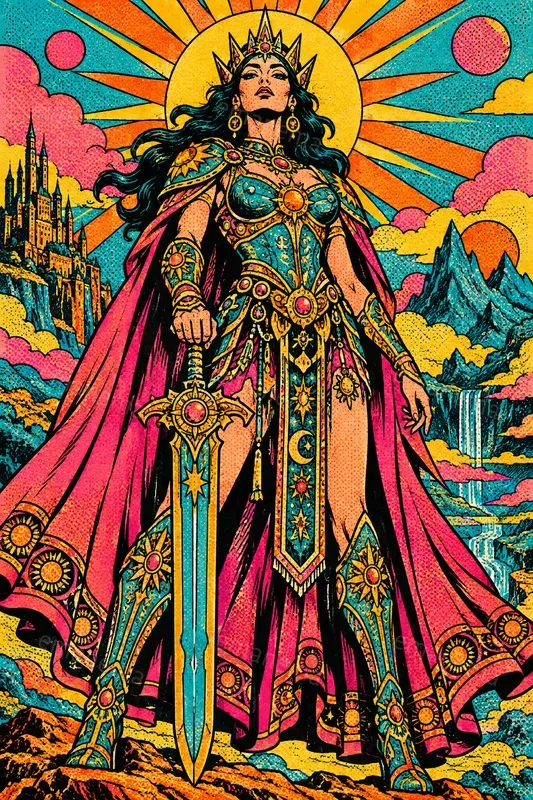 Vintage Psychedelic Comic Art