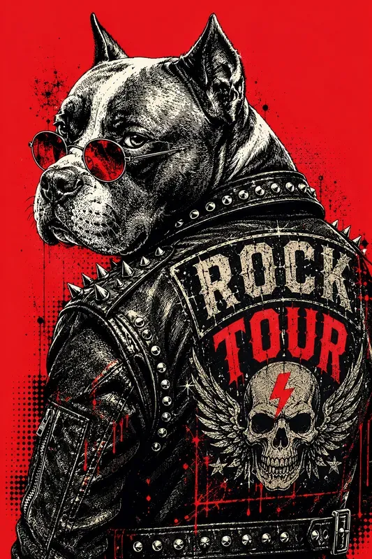Edgy Grunge Apparel Graphics