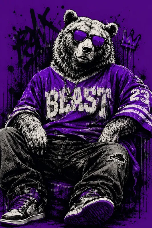 Edgy Grunge Apparel Graphics