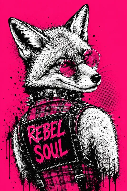 Edgy Grunge Apparel Graphics