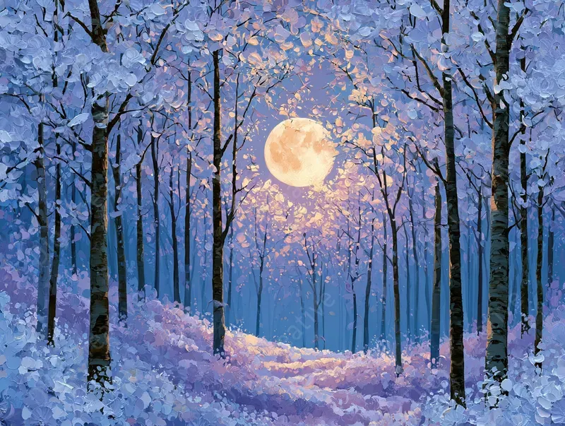 Abstract Surreal Oil Art