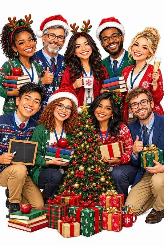 Christmas Group Caricatures