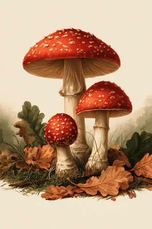 Vintage Autumn Journal Cards