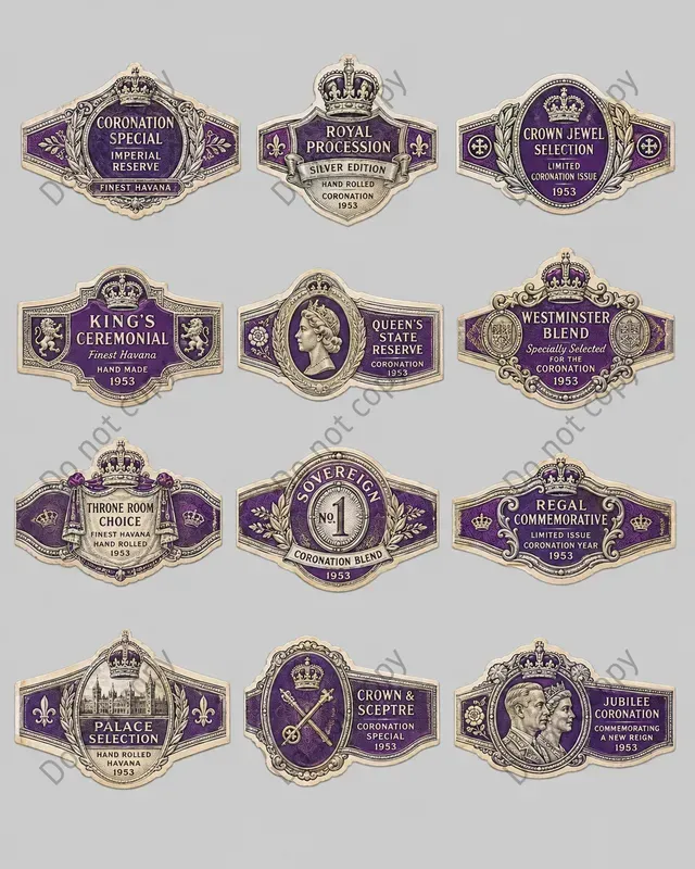 Cigar Band Collector Sheets