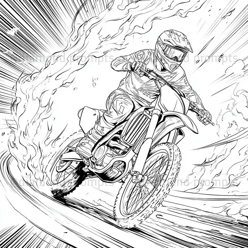 Urban Action Coloring Pages