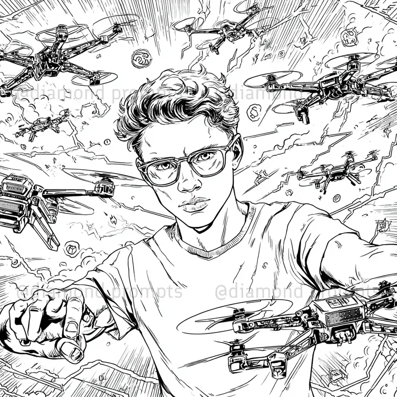 Urban Action Coloring Pages