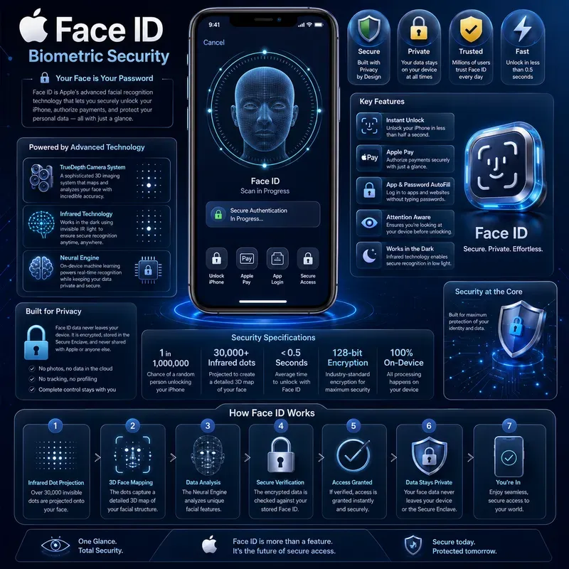 3D Tech Feature Infographics