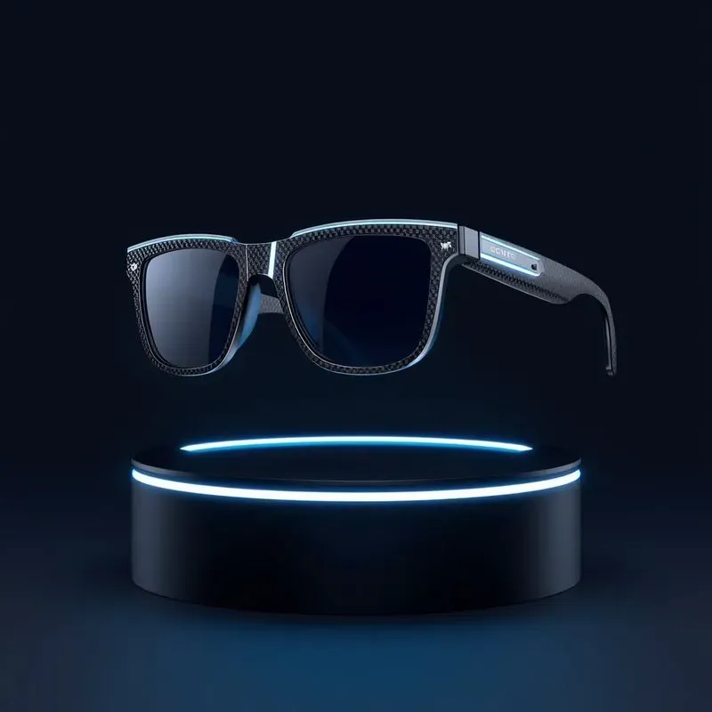 3D Floating Cyberpunk Eyewear