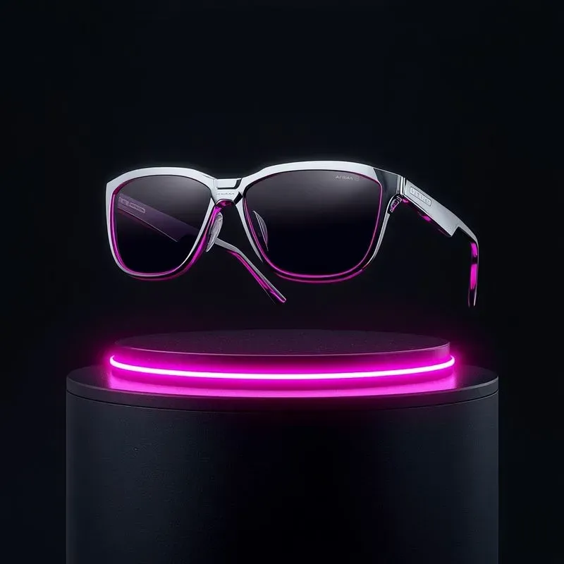 3D Floating Cyberpunk Eyewear