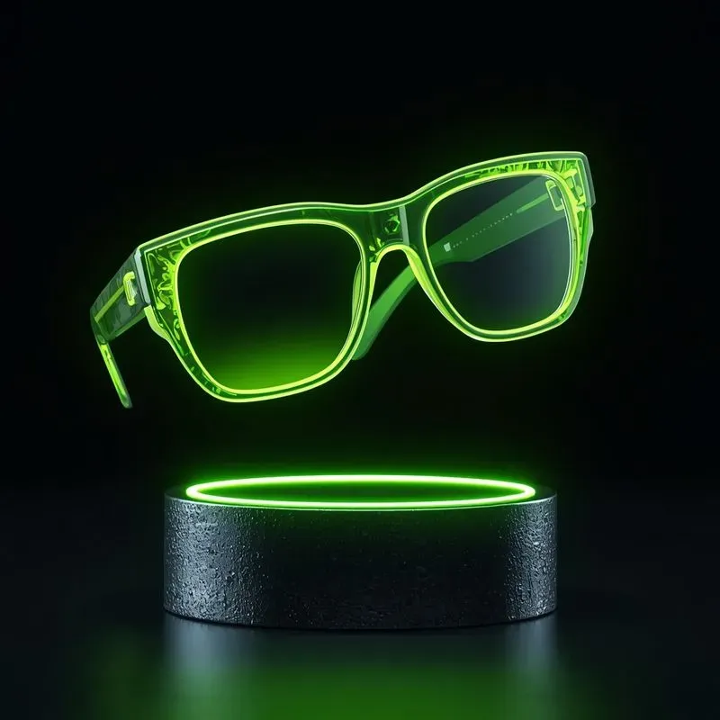3D Floating Cyberpunk Eyewear