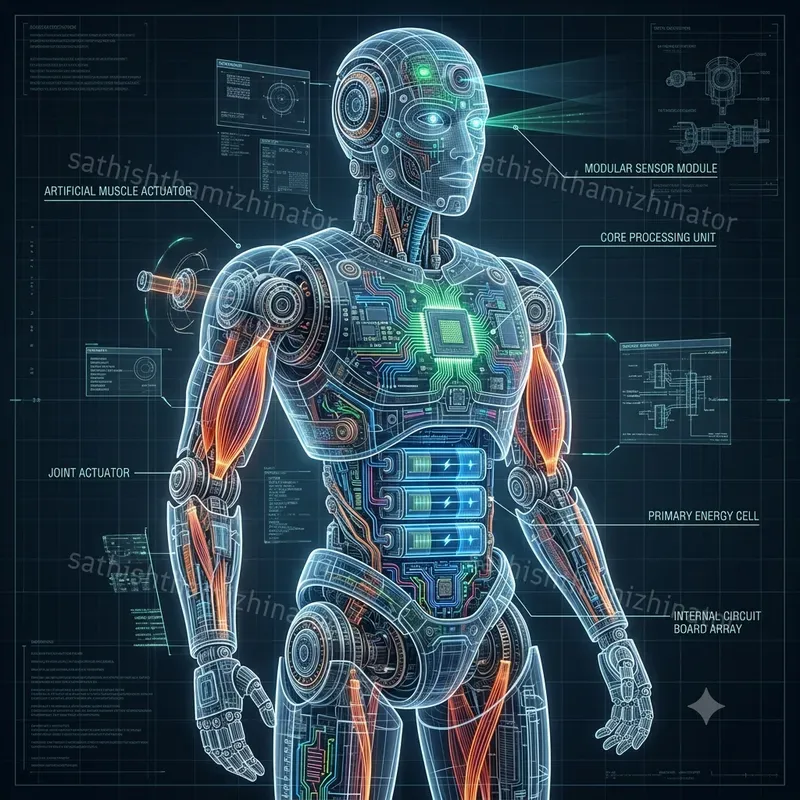 Futuristic 3D Blueprint Generator
