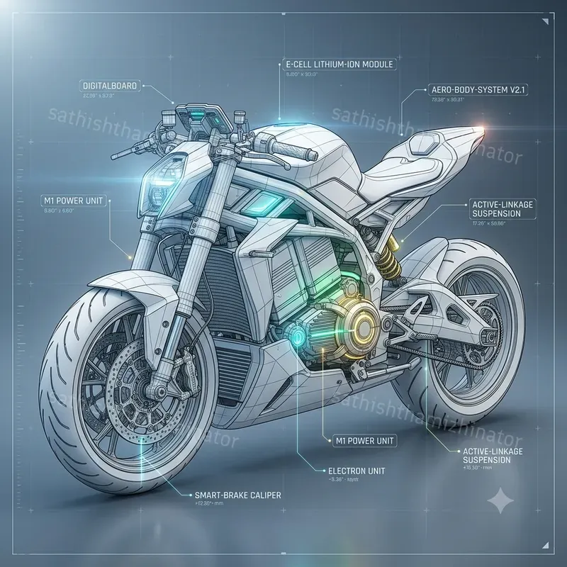 Futuristic 3D Blueprint Generator