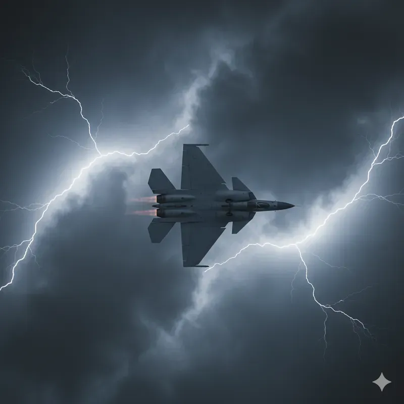 Airplanes In Bad Weather