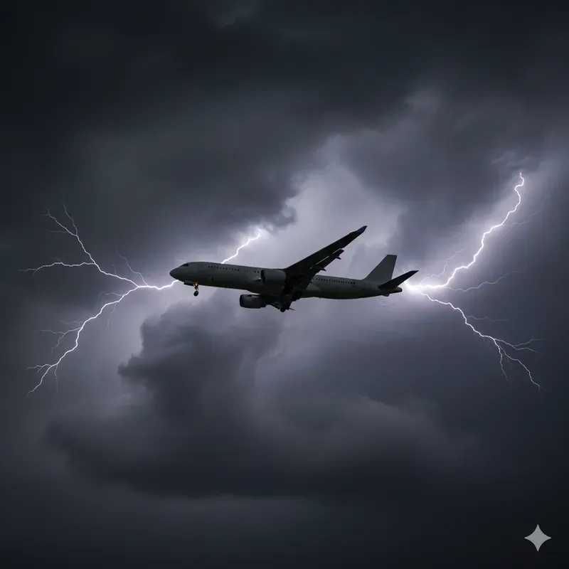 Airplanes In Bad Weather
