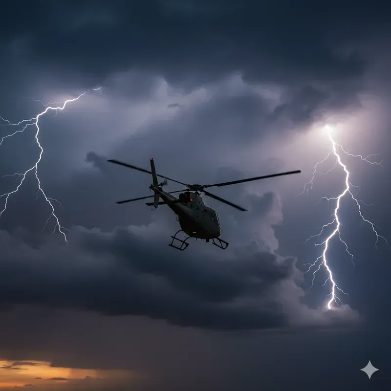 Airplanes In Bad Weather