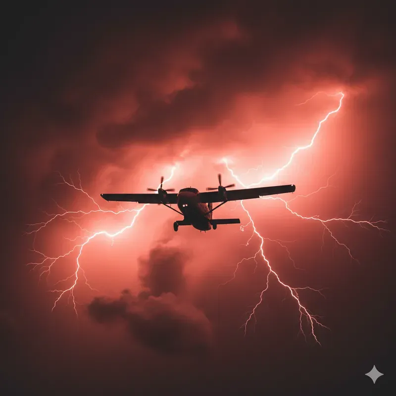 Airplanes In Bad Weather