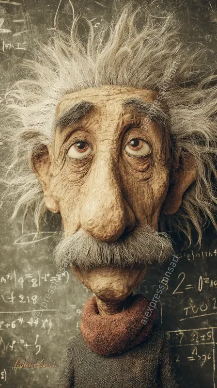 Hyperrealistic Caricature Portraits