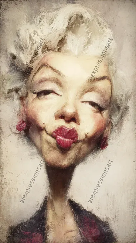 Hyperrealistic Caricature Portraits