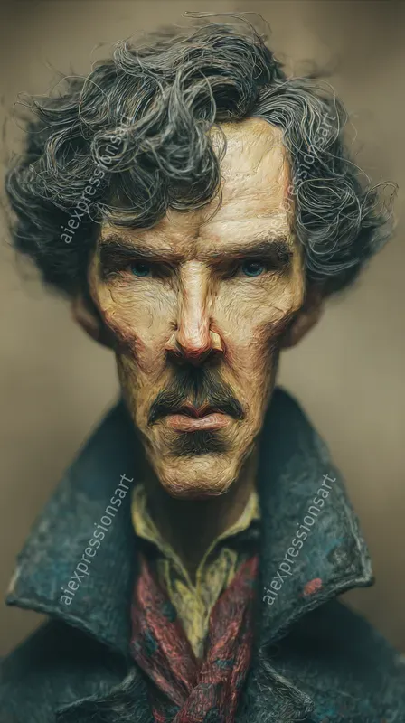 Hyperrealistic Caricature Portraits