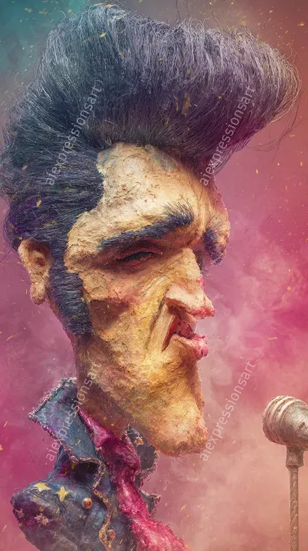 Hyperrealistic Caricature Portraits