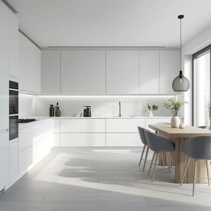 Photorealistic Minimalist Interior Mockups