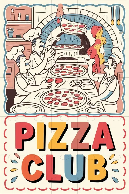 Retro Line Art Posters