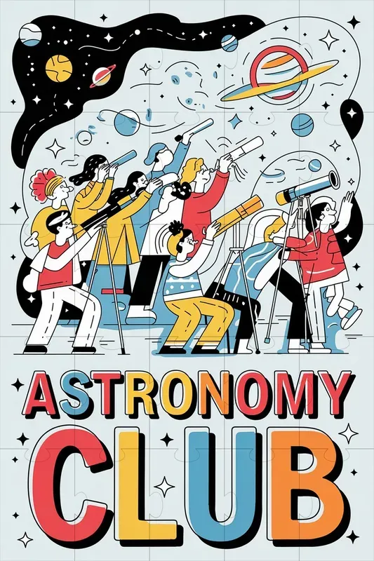 Retro Line Art Posters