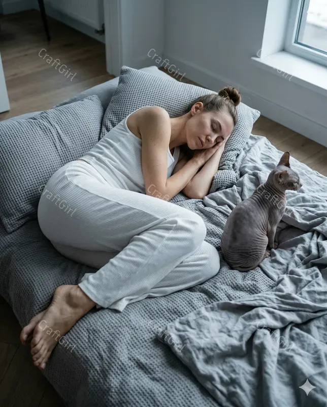 Cinematic Bedside Cats Loungewear